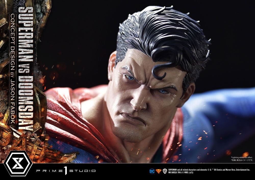 DC Comics Statue 1/3 Superman Vs. Doomsday by Jason Fabok 95 cm