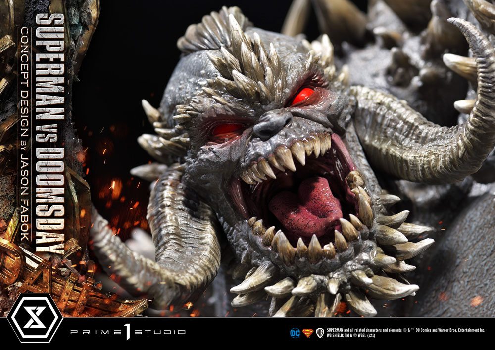 DC Comics Statue 1/3 Superman Vs. Doomsday by Jason Fabok 95 cm