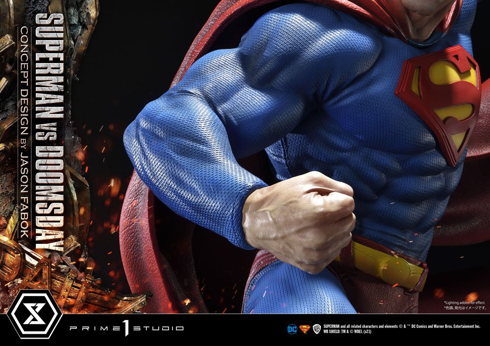 DC Comics Statue 1/3 Superman Vs. Doomsday by Jason Fabok 95 cm