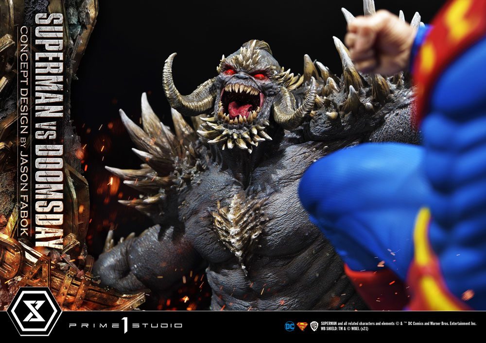 DC Comics Statue 1/3 Superman Vs. Doomsday by Jason Fabok 95 cm