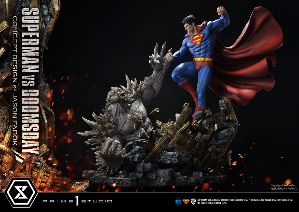 DC Comics Statue 1/3 Superman Vs. Doomsday by Jason Fabok 95 cm