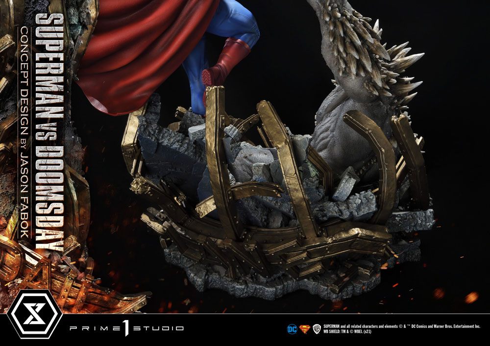 DC Comics Statue 1/3 Superman Vs. Doomsday by Jason Fabok 95 cm