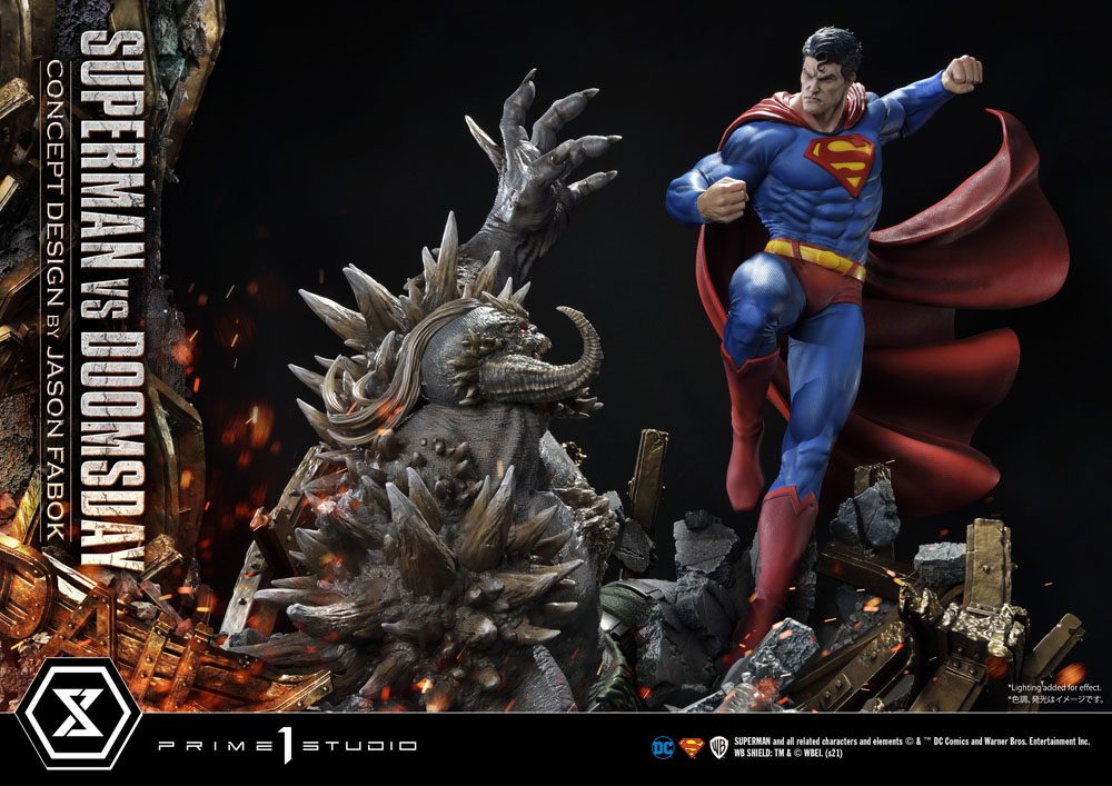 DC Comics Statue 1/3 Superman Vs. Doomsday by Jason Fabok 95 cm