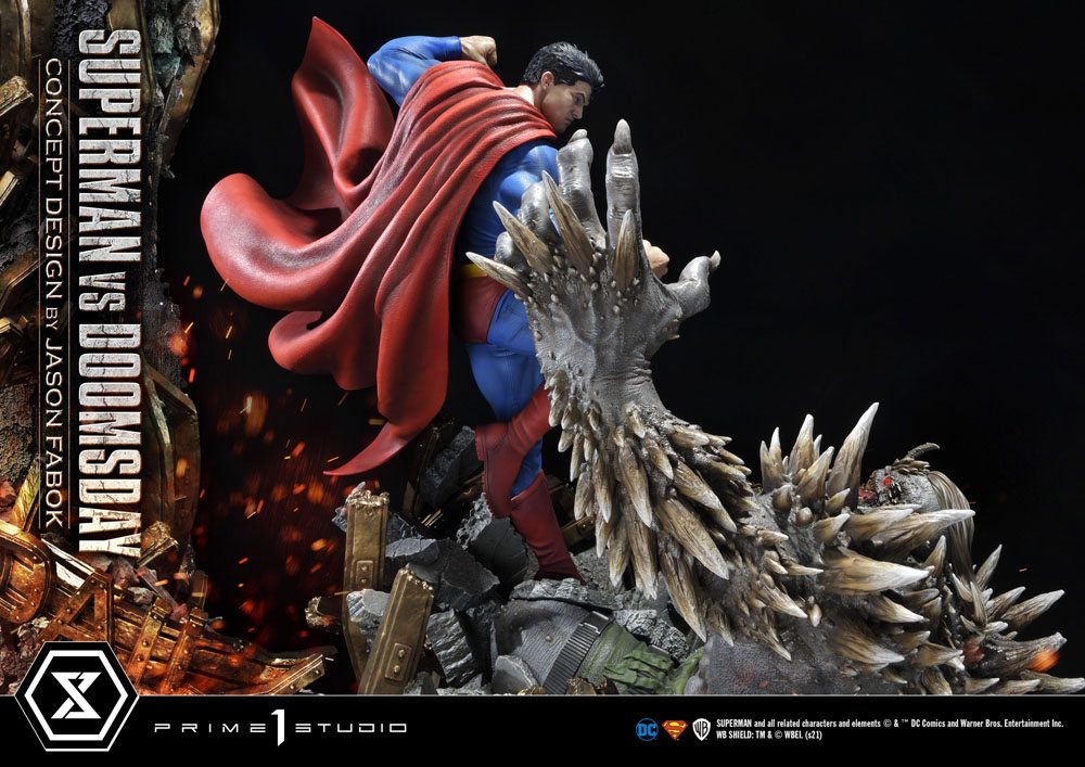 DC Comics Statue 1/3 Superman Vs. Doomsday by Jason Fabok 95 cm