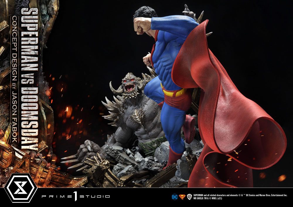 DC Comics Statue 1/3 Superman Vs. Doomsday by Jason Fabok 95 cm