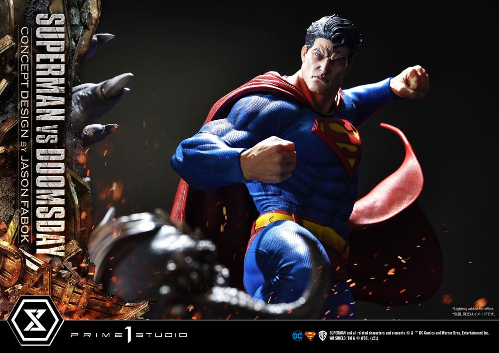 DC Comics Statue 1/3 Superman Vs. Doomsday by Jason Fabok 95 cm