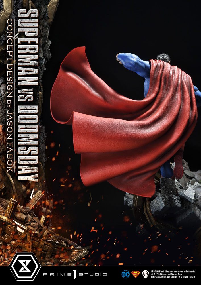 DC Comics Statue 1/3 Superman Vs. Doomsday by Jason Fabok 95 cm