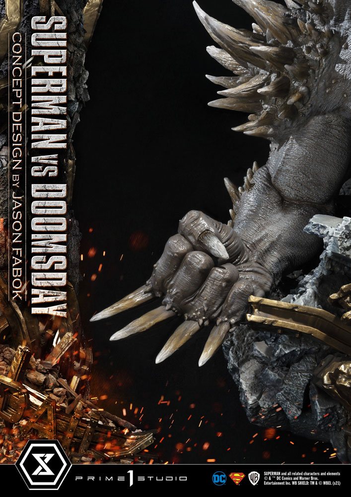 DC Comics Statue 1/3 Superman Vs. Doomsday by Jason Fabok 95 cm