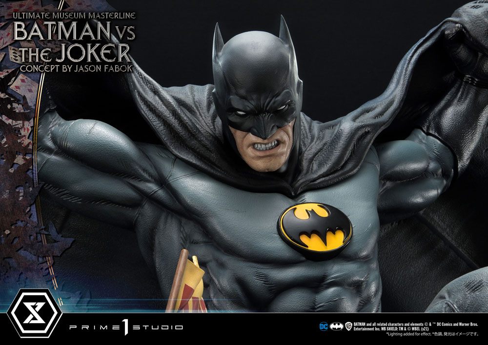 DC Comics Statue 1/3 Batman vs. The Joker by Jason Fabok 85 cm