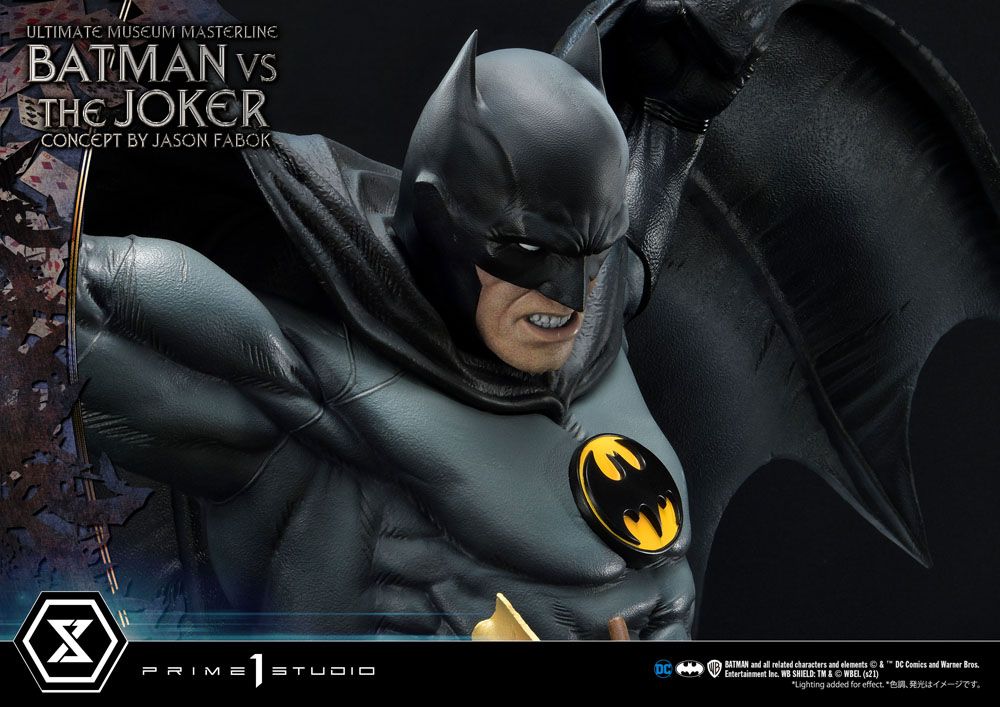 DC Comics Statue 1/3 Batman vs. The Joker by Jason Fabok 85 cm