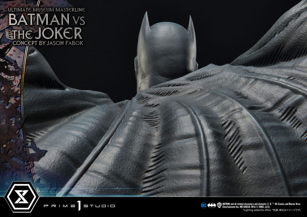 DC Comics Statue 1/3 Batman vs. The Joker by Jason Fabok 85 cm