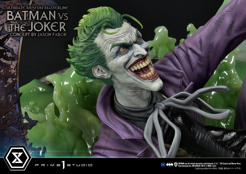 DC Comics Statue 1/3 Batman vs. The Joker by Jason Fabok 85 cm