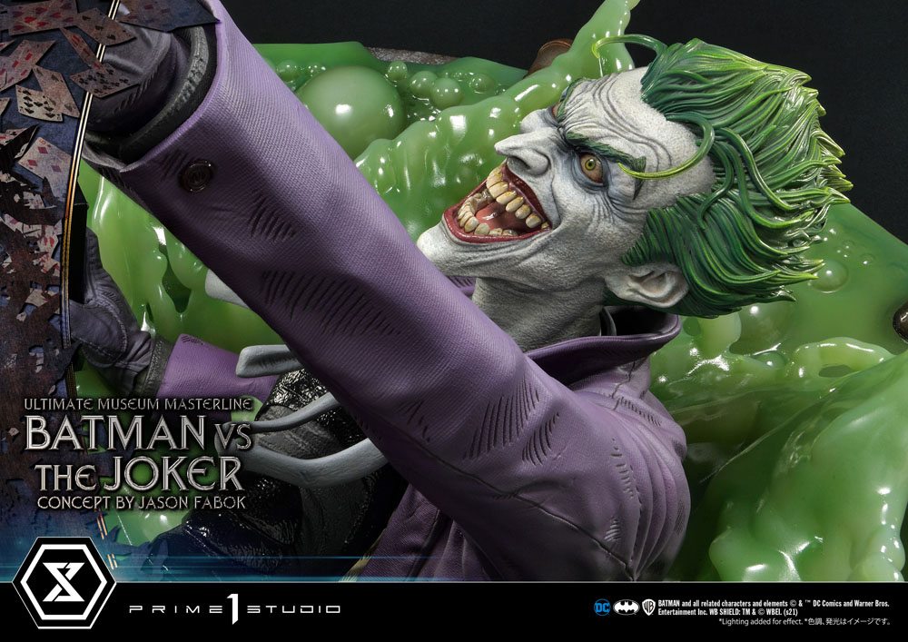 DC Comics Statue 1/3 Batman vs. The Joker by Jason Fabok 85 cm