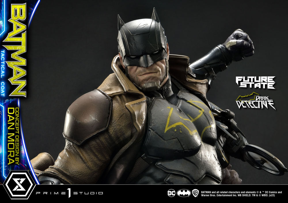 DC Comics Statue 1/4 Batman Dark Detective Tactical Coat Concept Design by Dan Mora 59 cm