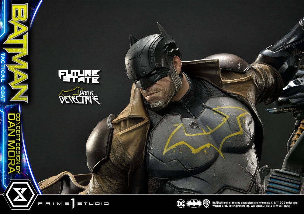 DC Comics Statue 1/4 Batman Dark Detective Tactical Coat Concept Design by Dan Mora 59 cm