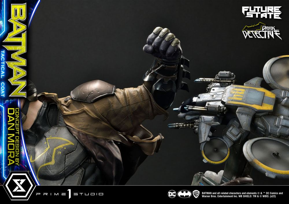 DC Comics Statue 1/4 Batman Dark Detective Tactical Coat Concept Design by Dan Mora 59 cm