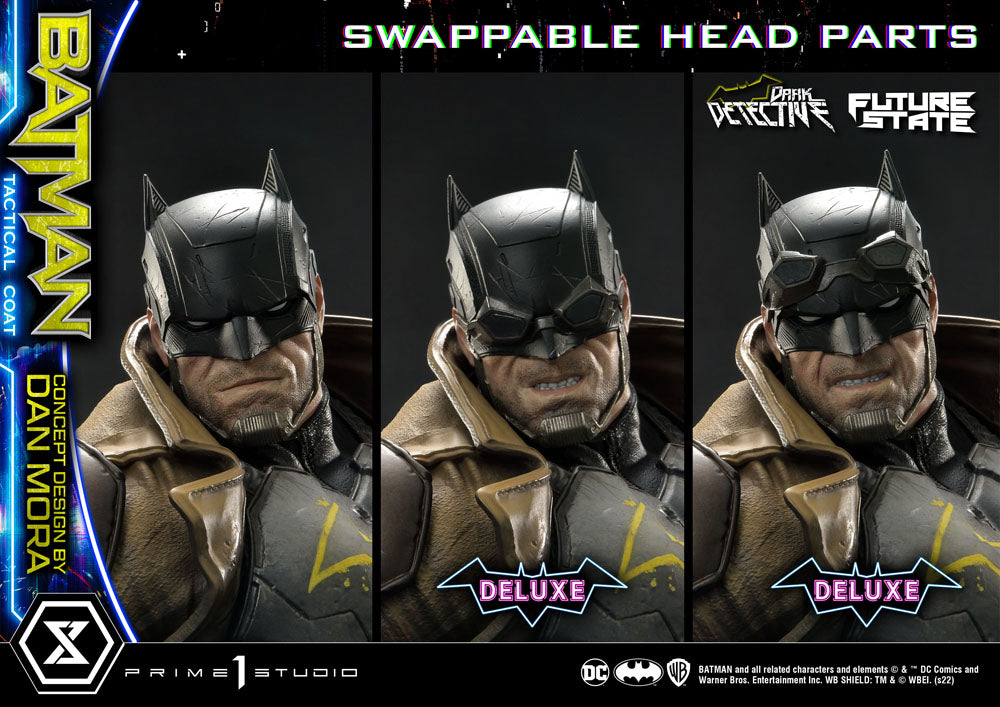 DC Comics Statue 1/4 Batman Dark Detective Tactical Coat Concept Design by Dan Mora Deluxe Bonus Version 59 cm