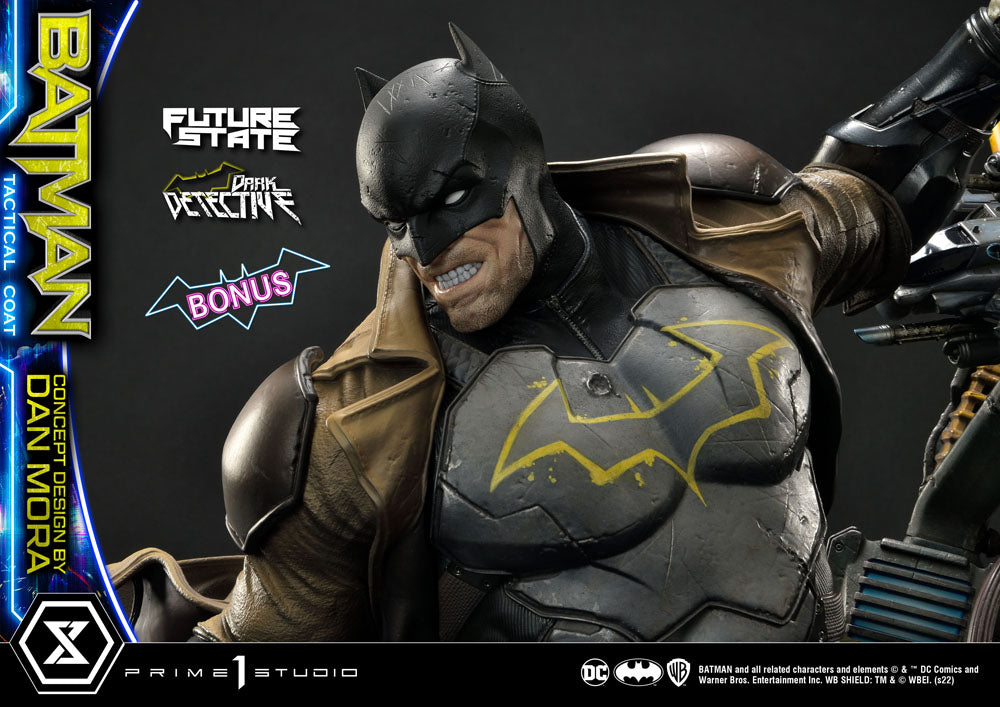 DC Comics Statue 1/4 Batman Dark Detective Tactical Coat Concept Design by Dan Mora Deluxe Bonus Version 59 cm