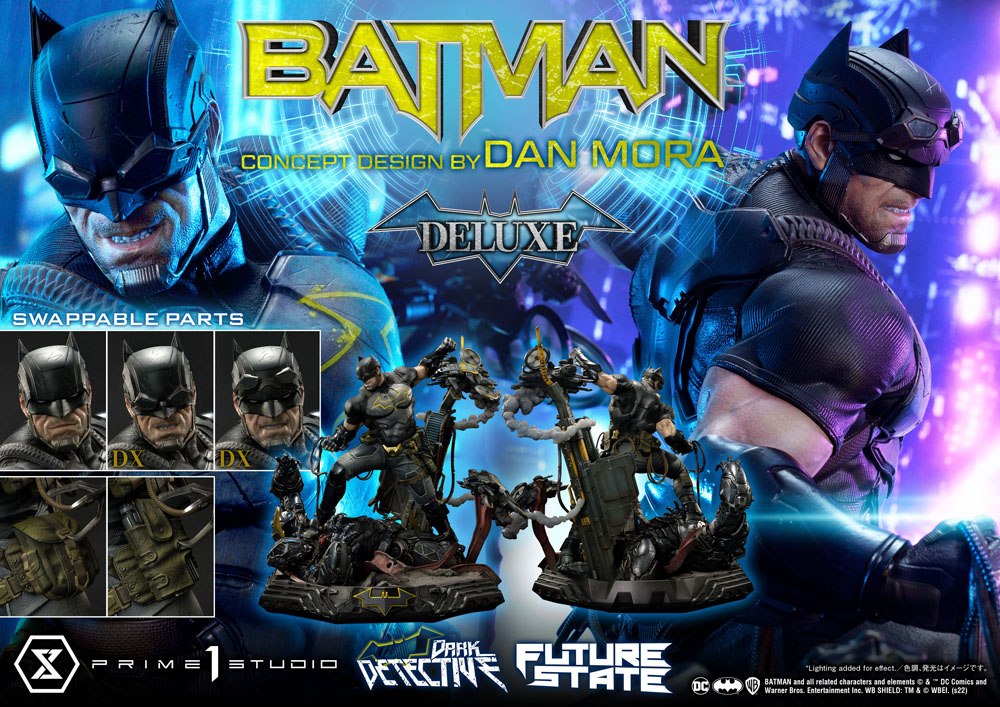 DC Comics Statue 1/4 Batman Dark Detective Concept Design by Dan Mora Deluxe Bonus Version 59 cm