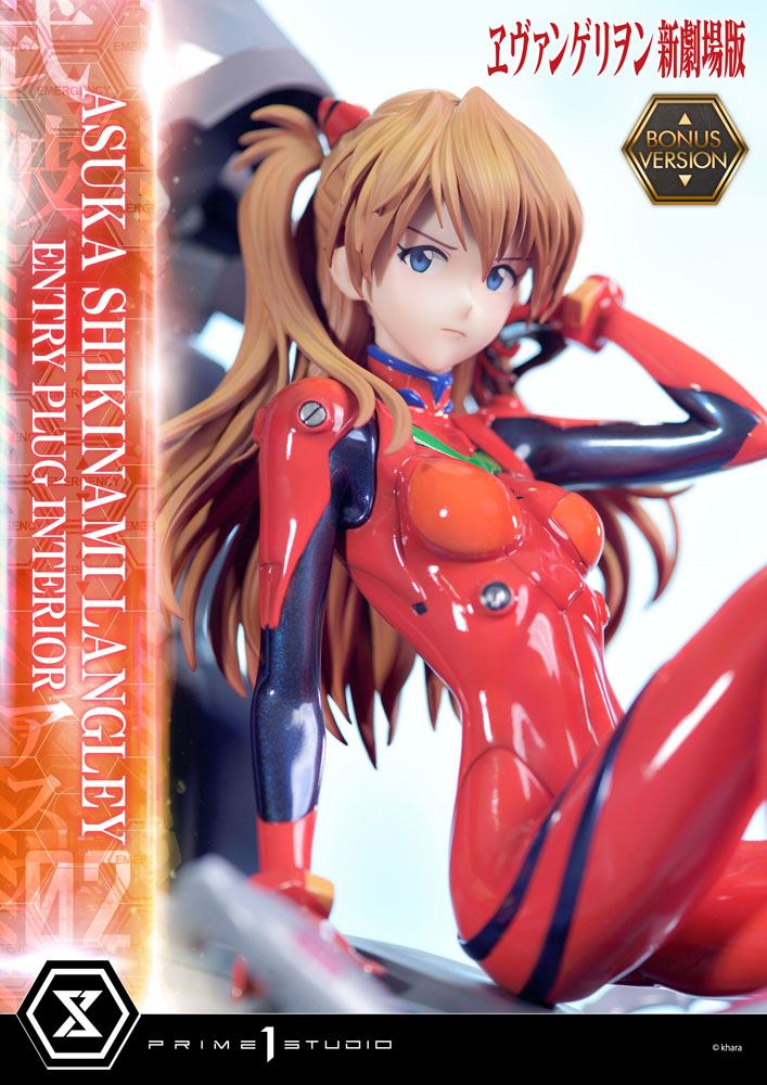 Rebuild of Evangelion Statue 1/4 Asuka Shikinami Langley Bonus Version 66 cm