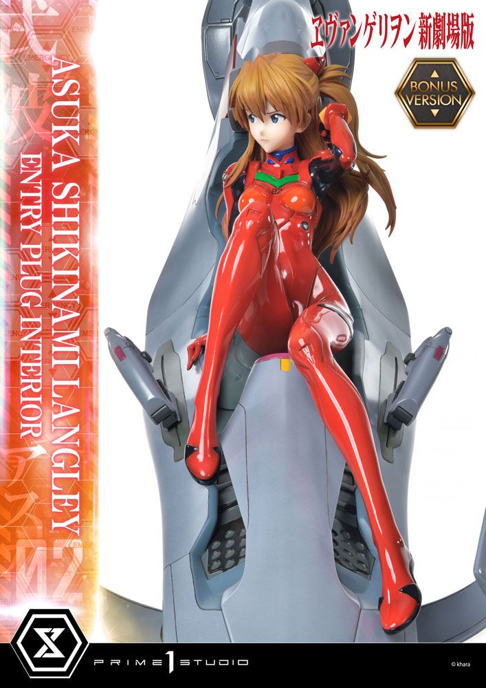 Rebuild of Evangelion Statue 1/4 Asuka Shikinami Langley Bonus Version 66 cm