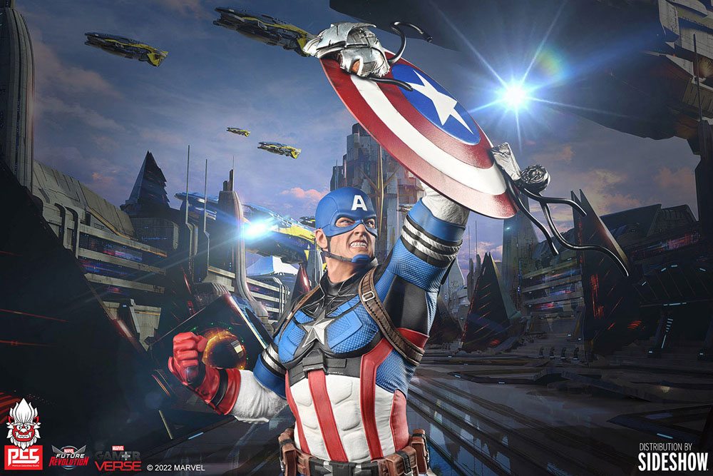 Marvel Future Revolution Statue 1/6 Captain America 38 cm