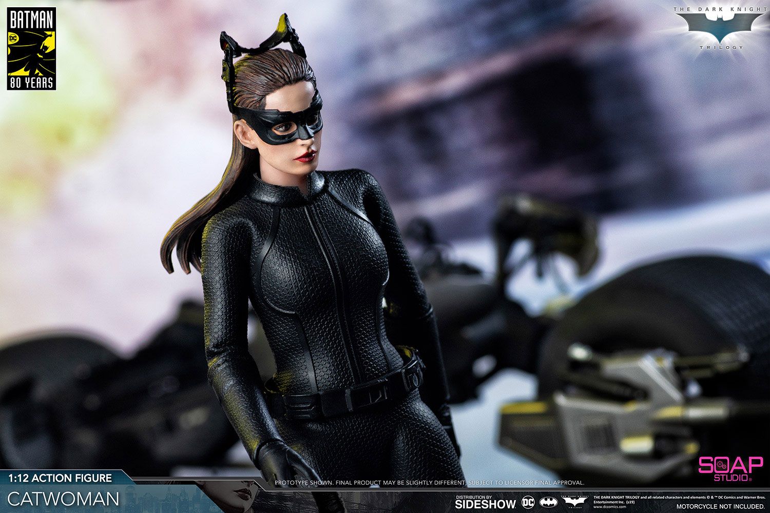 The Dark Knight Action Figure 1/12 Catwoman 17 cm