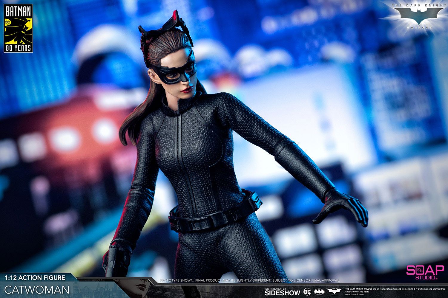 The Dark Knight Action Figure 1/12 Catwoman 17 cm