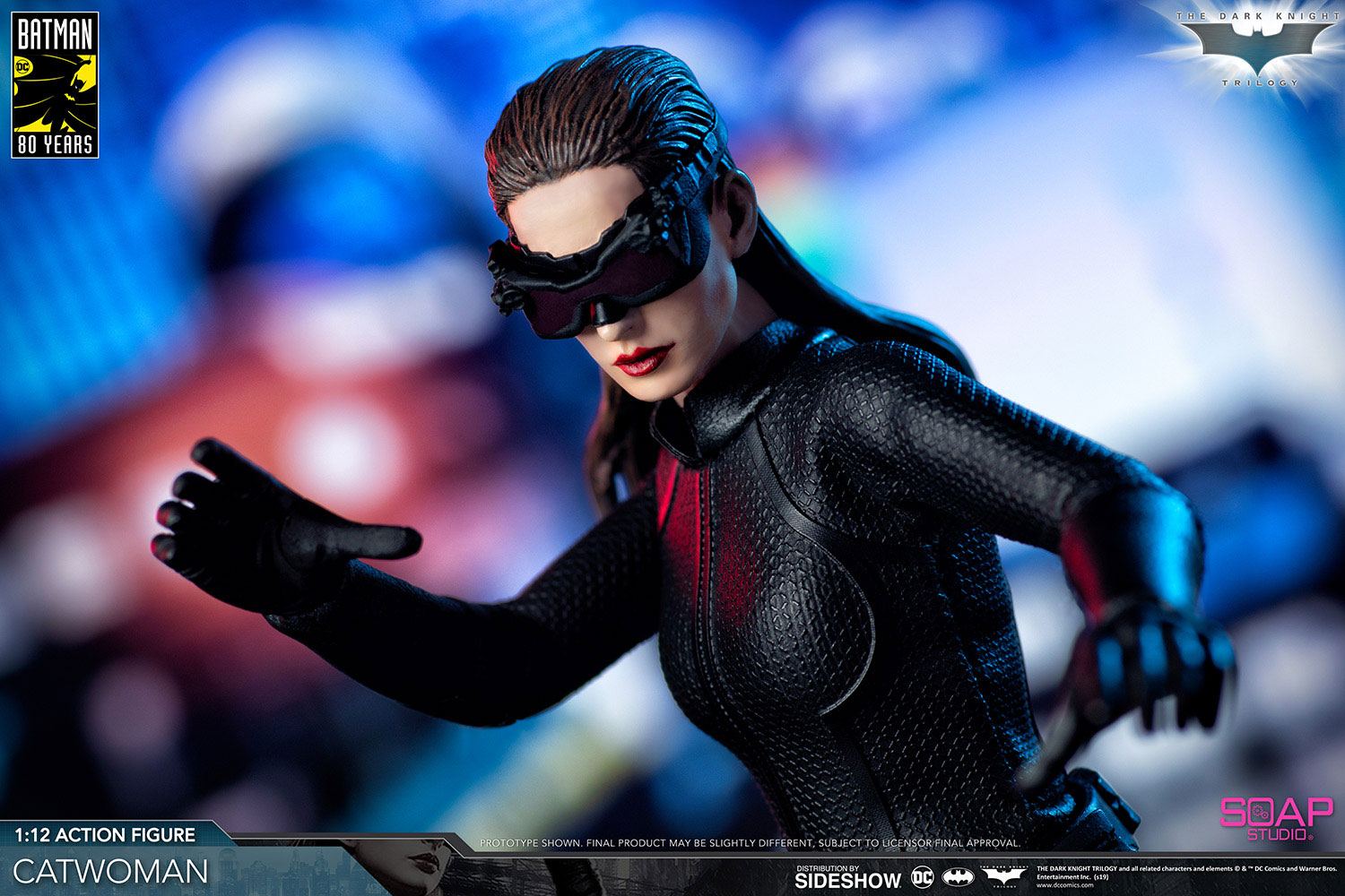 The Dark Knight Action Figure 1/12 Catwoman 17 cm