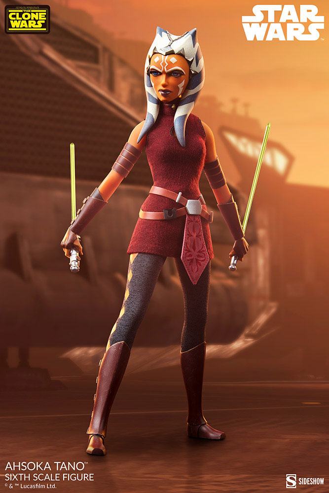 Star Wars The Clone Wars Action Figure 1/6 Ahsoka Tano 27 cm