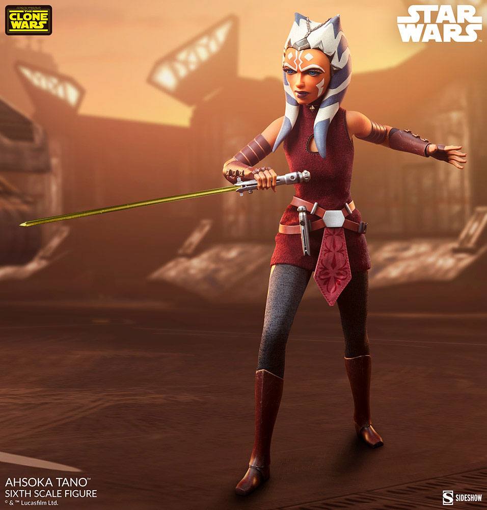 Star Wars The Clone Wars Action Figure 1/6 Ahsoka Tano 27 cm