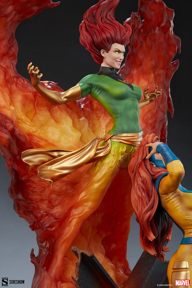 Marvel Maquette Phoenix and Jean Grey 66 cm