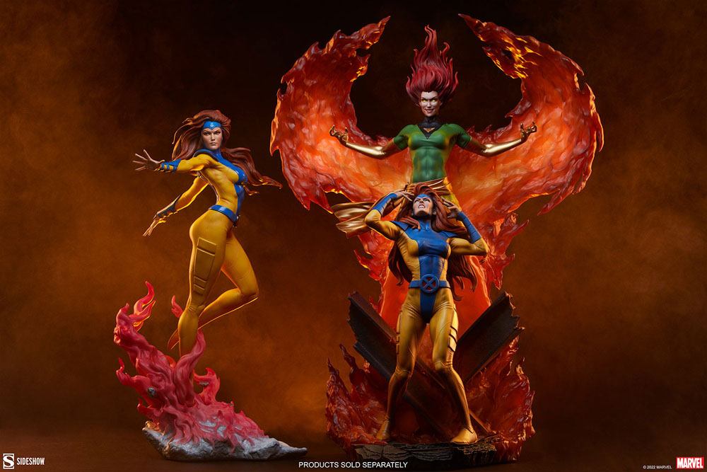 Marvel Maquette Phoenix and Jean Grey 66 cm