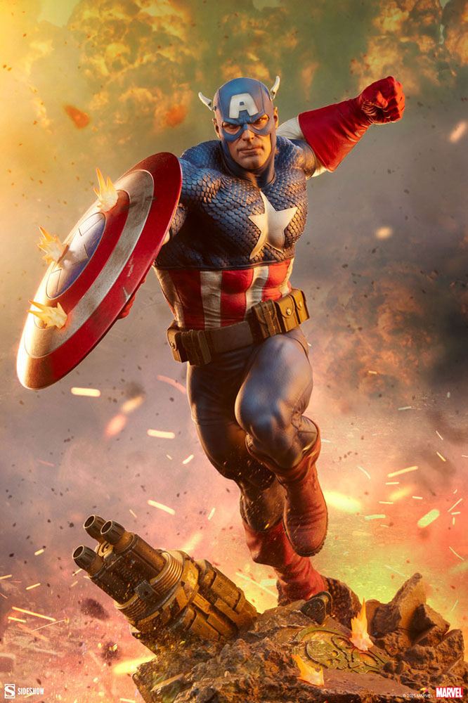 Marvel Premium Format Statue Captain America 53 cm