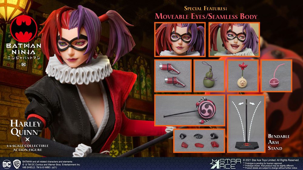 Batman Ninja My Favourite Movie Action Figure 1/6 Harley Quinn Deluxe Ver 30 cm