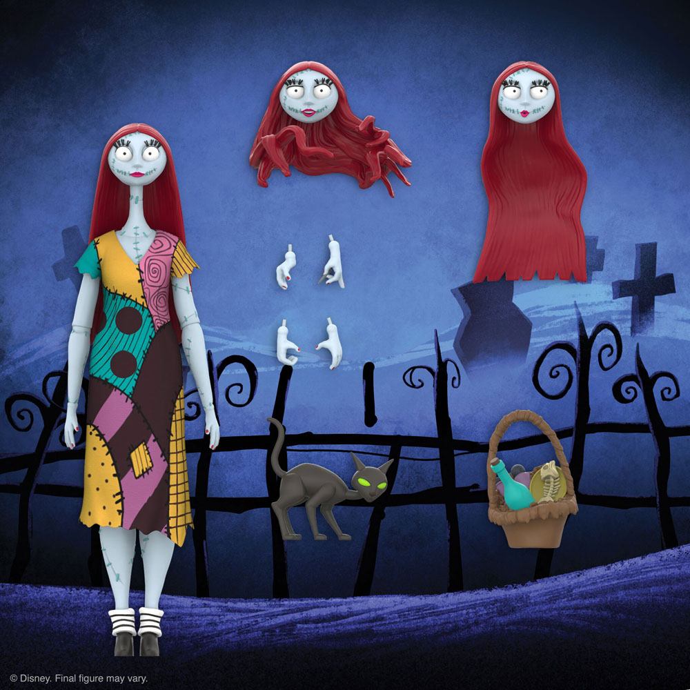 Nightmare Before Christmas Disney Ultimates Action Figure Sally 18 cm