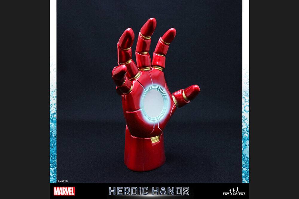 Marvel Heroic Hands Life-Size Statue #2A Iron Man 23 cm