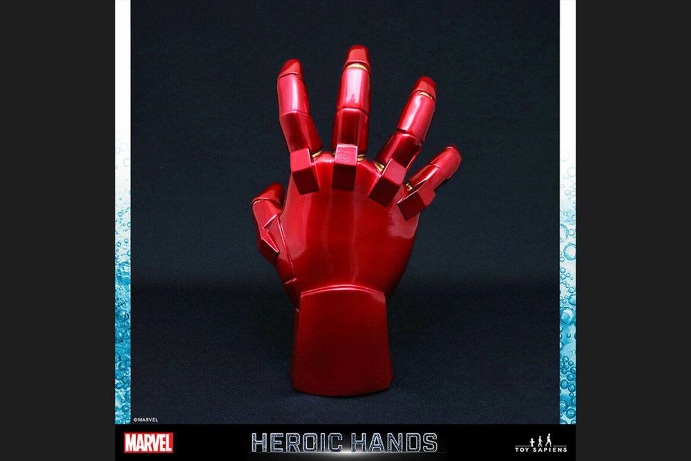 Marvel Heroic Hands Life-Size Statue #2A Iron Man 23 cm