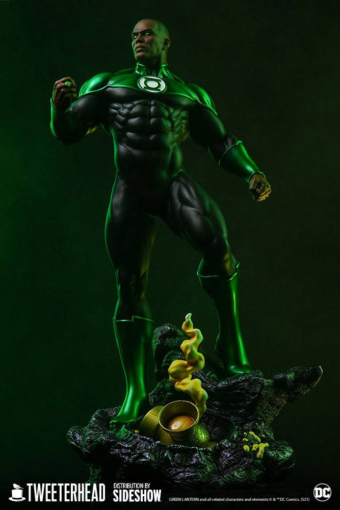 DC Comics Maquette 1/6 John Stewart Green Lantern 52 cm