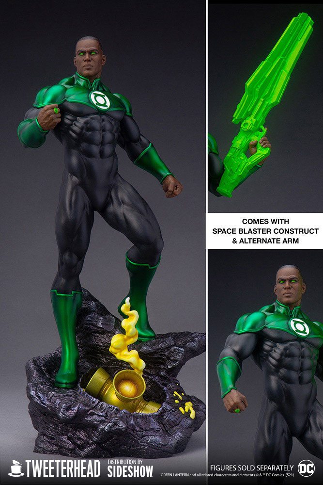 DC Comics Maquette 1/6 John Stewart Green Lantern 52 cm