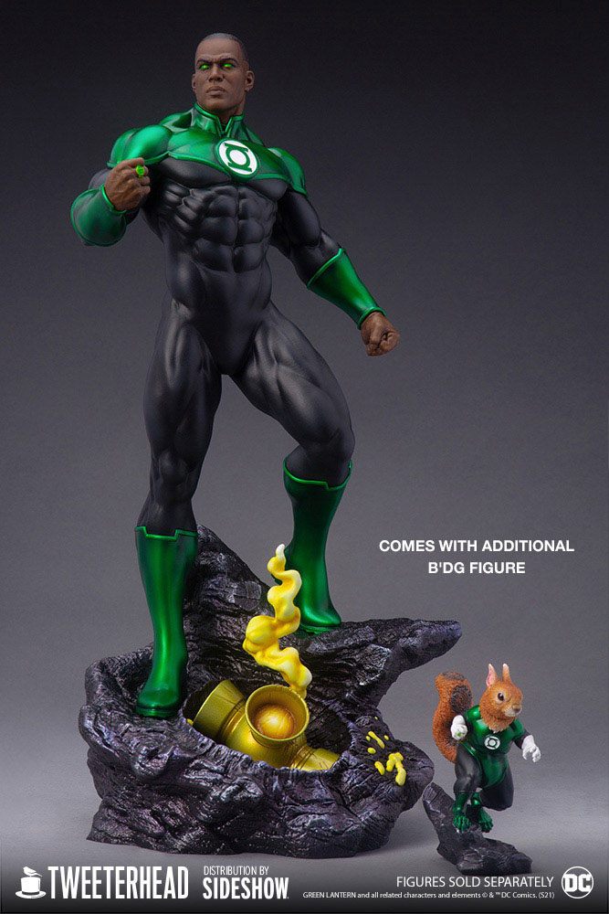 DC Comics Maquette 1/6 John Stewart Green Lantern 52 cm