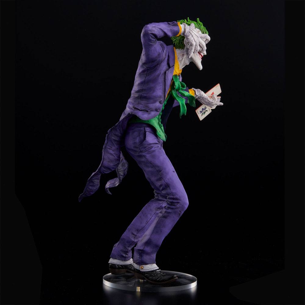DC Comics Sofbinal Soft Vinyl Statue The Joker Laughing Purple Ver. 30 cm