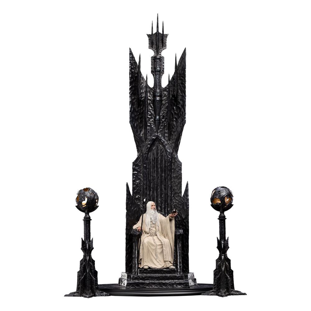 The Lord of the Rings Statue 1/6 Saruman the White on Throne 110 cm