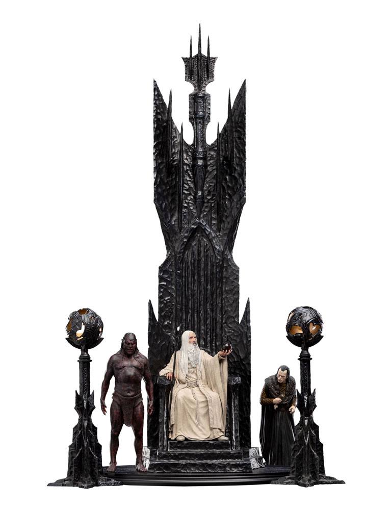 The Lord of the Rings Statue 1/6 Saruman the White on Throne 110 cm