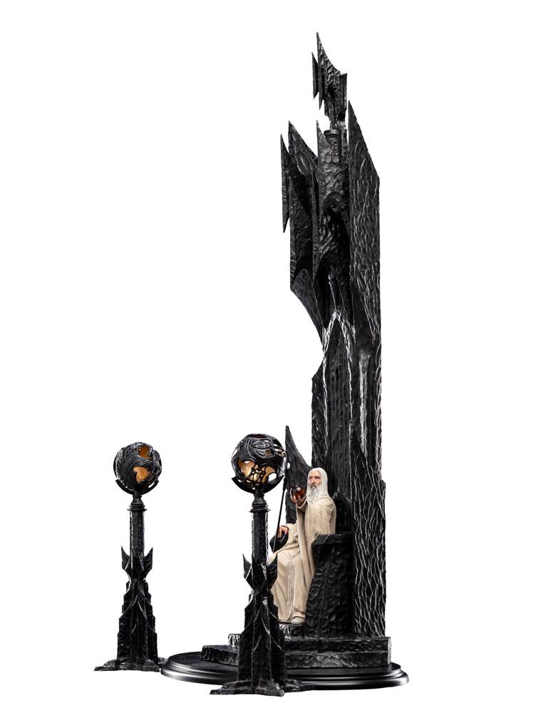 The Lord of the Rings Statue 1/6 Saruman the White on Throne 110 cm