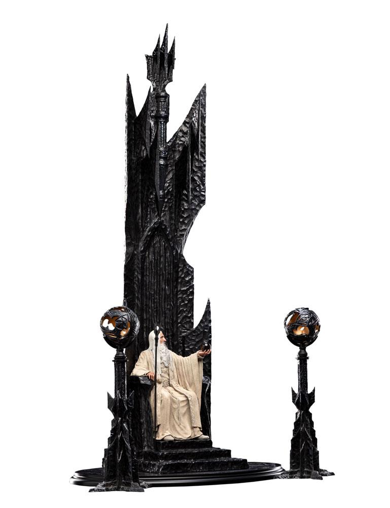 The Lord of the Rings Statue 1/6 Saruman the White on Throne 110 cm