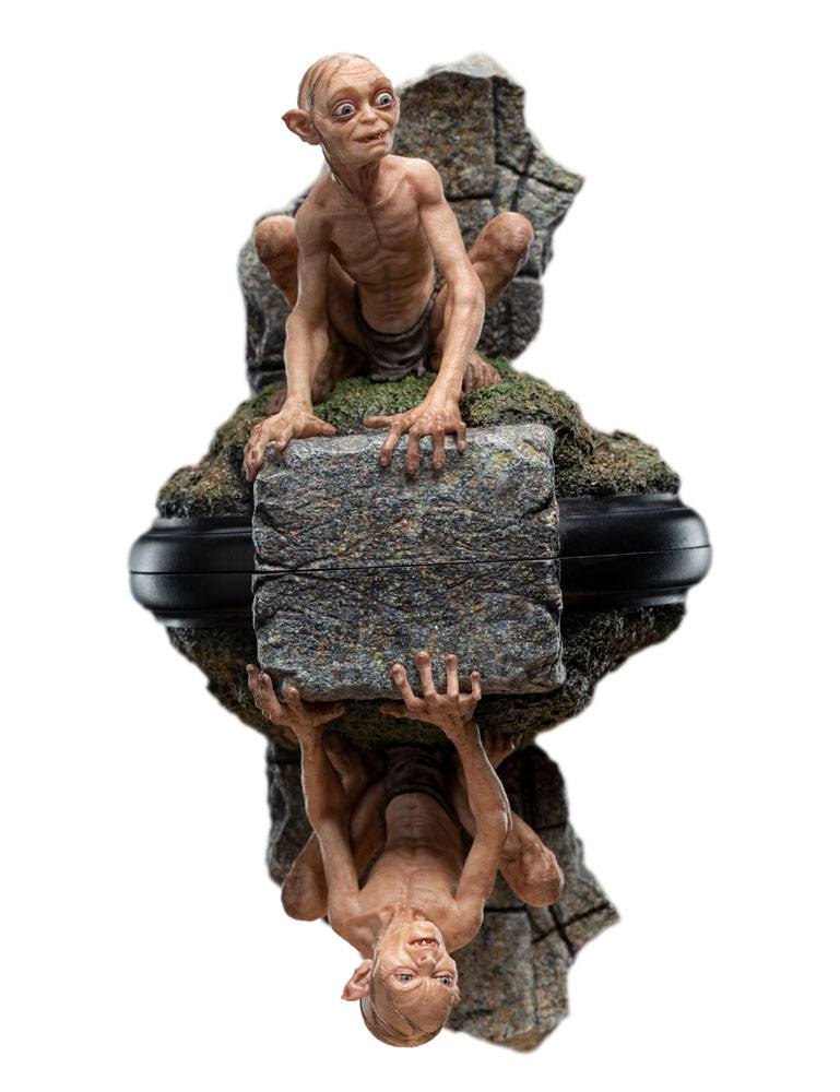 Lord of the Rings Mini Statues Gollum & Sméagol in Ithilien 11 cm
