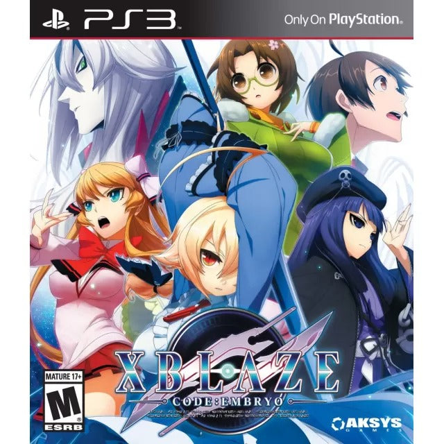 XBLAZE Code: Embryo PlayStation 3