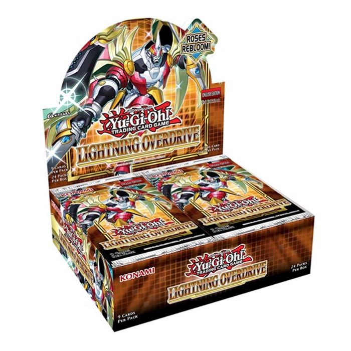 Yu-Gi-Oh! Lightning Overdrive Booster Box 24 Packs