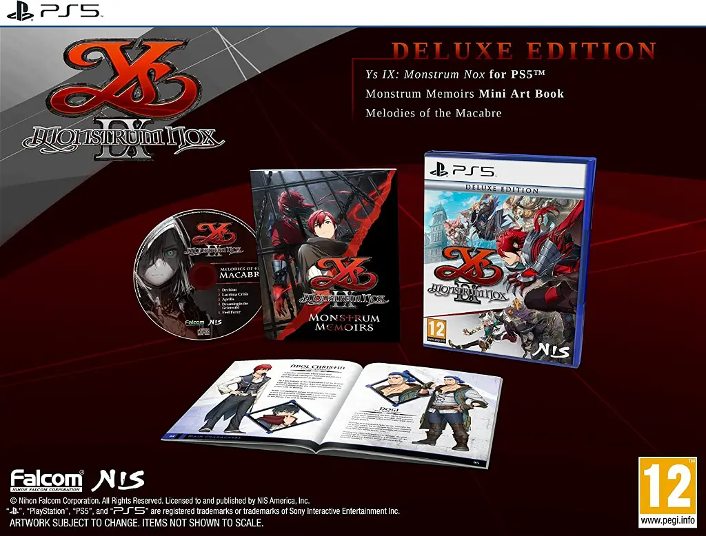 Ys IX: Monstrum Nox [Deluxe Edition] PLAYSTATION 5